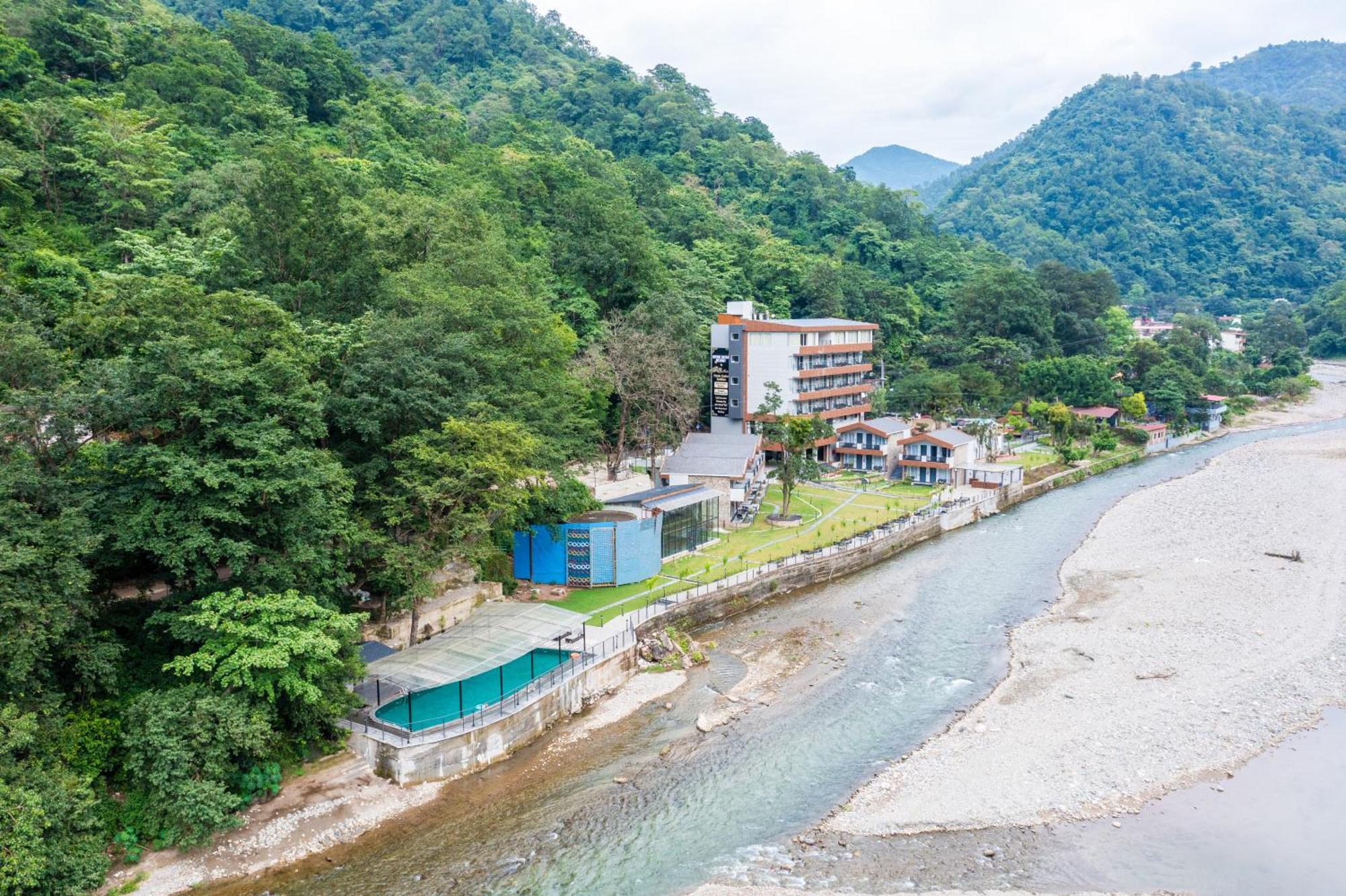 Dls Divine River Resort And Spa, Ришикеш Экстерьер фото