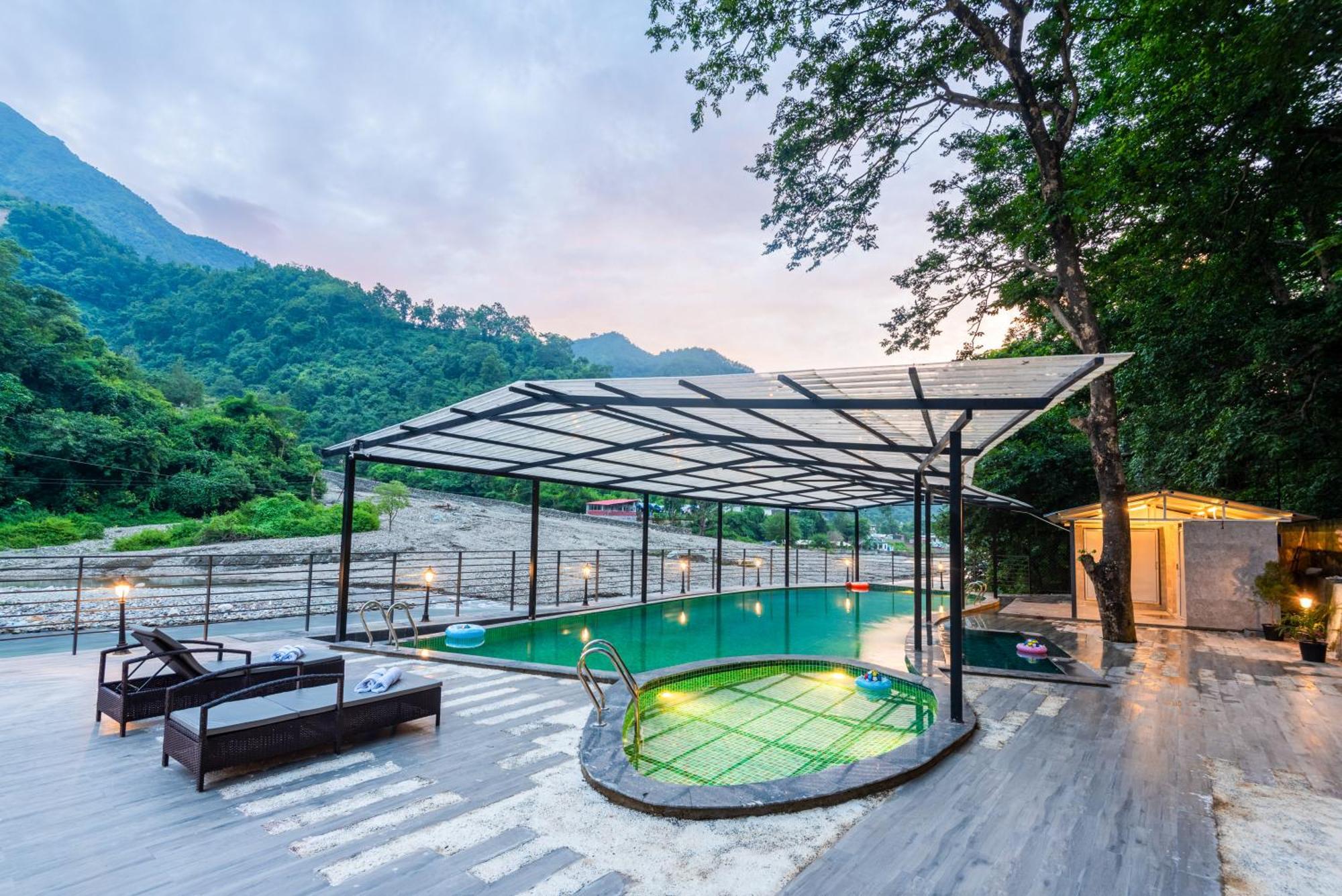 Dls Divine River Resort And Spa, Ришикеш Экстерьер фото