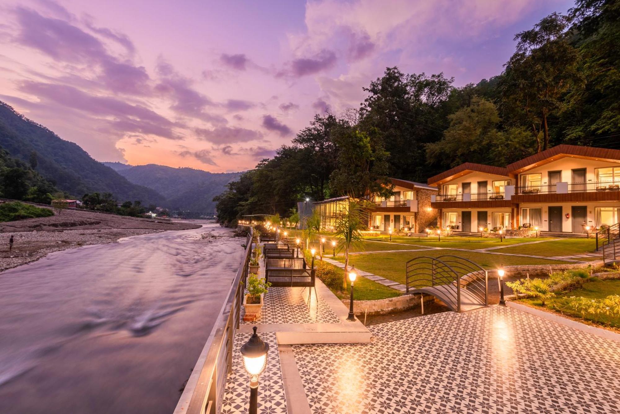 Dls Divine River Resort And Spa, Ришикеш Экстерьер фото