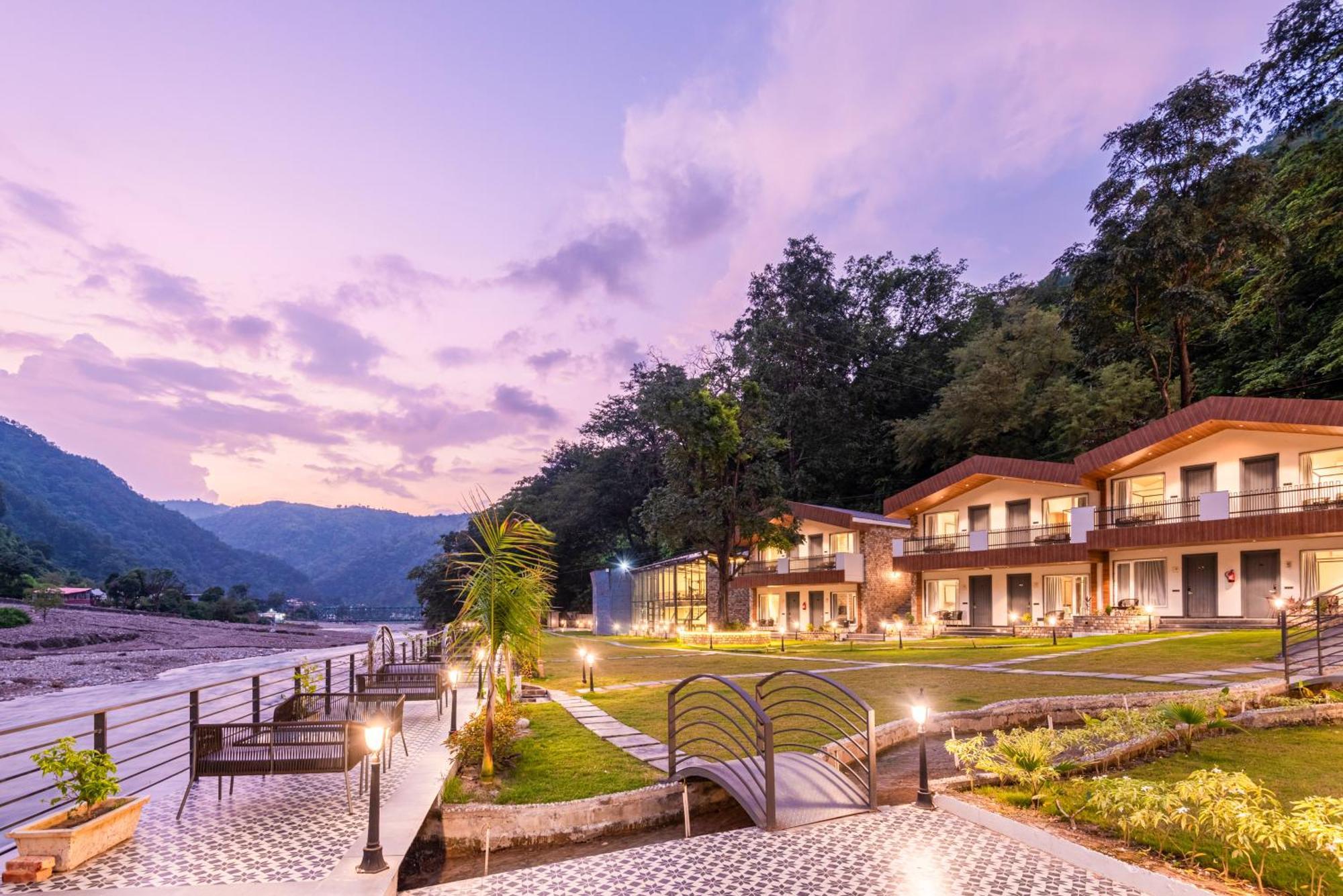 Dls Divine River Resort And Spa, Ришикеш Экстерьер фото