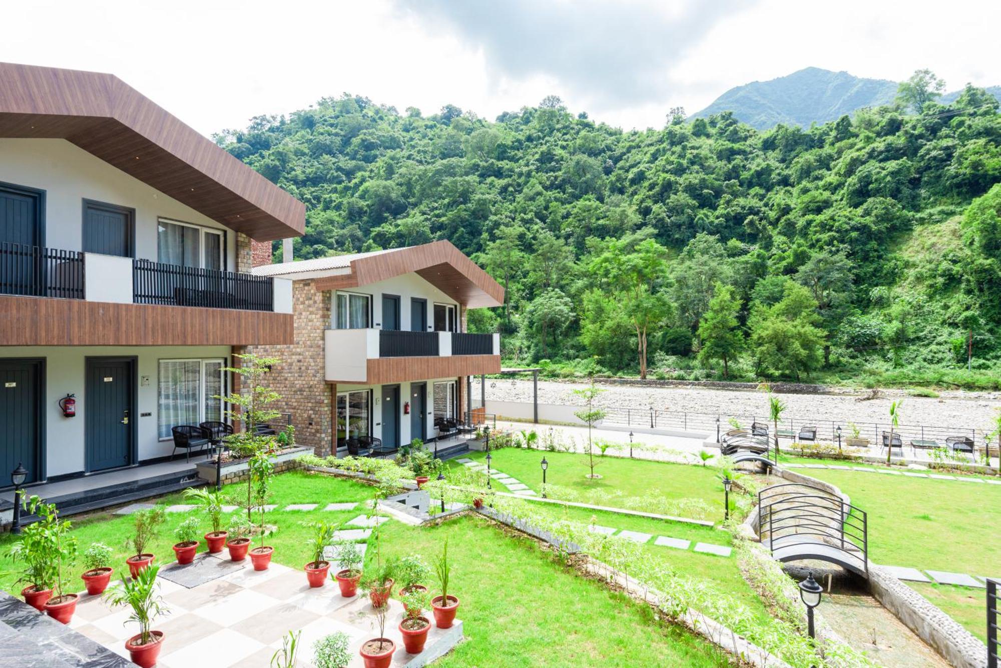 Dls Divine River Resort And Spa, Ришикеш Экстерьер фото