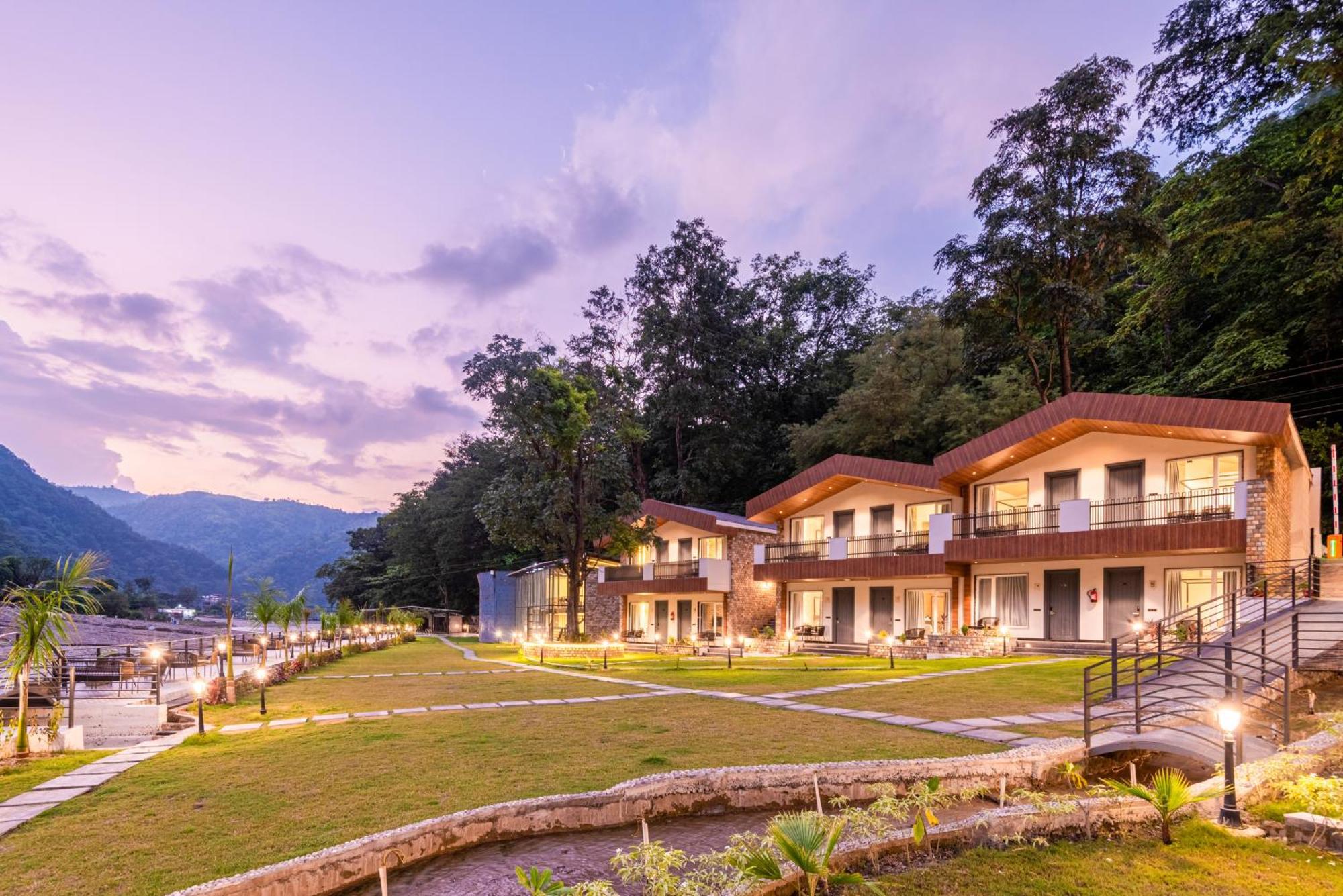 Dls Divine River Resort And Spa, Ришикеш Экстерьер фото