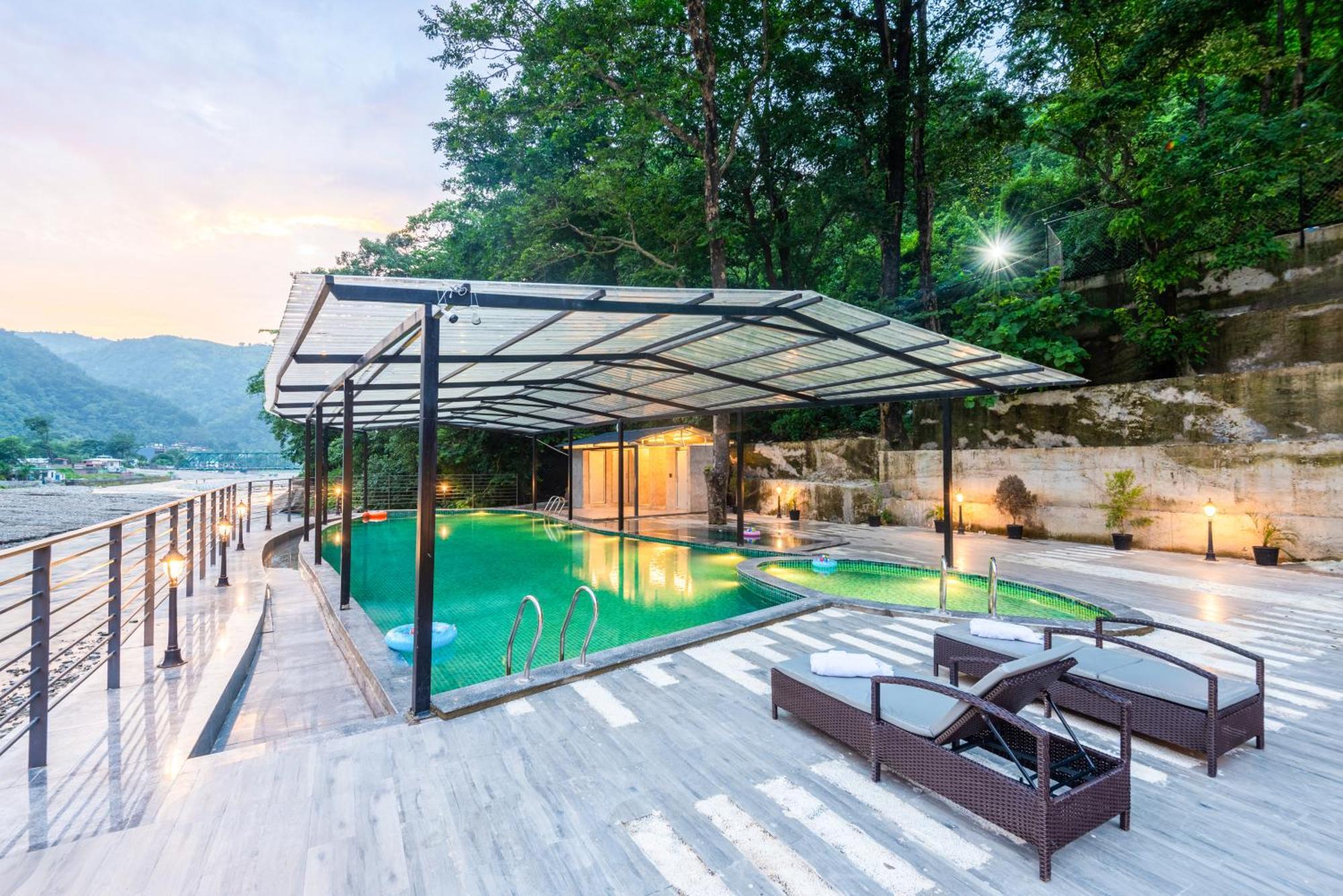 Dls Divine River Resort And Spa, Ришикеш Экстерьер фото